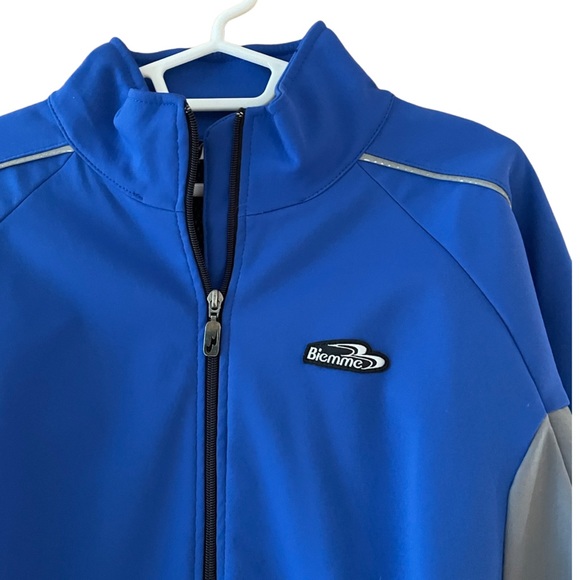 Biemme Blue Windbreaker Mens Jacket - Picture 3 of 3